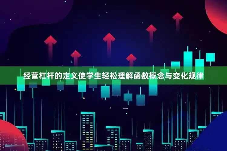 经营杠杆的定义使学生轻松理解函数概念与变化规律